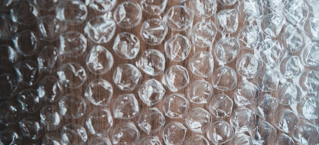 Bubble wrap can insulate windows