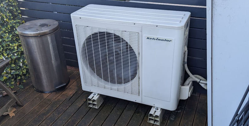 outdoor unit of multi head split system air conditioner